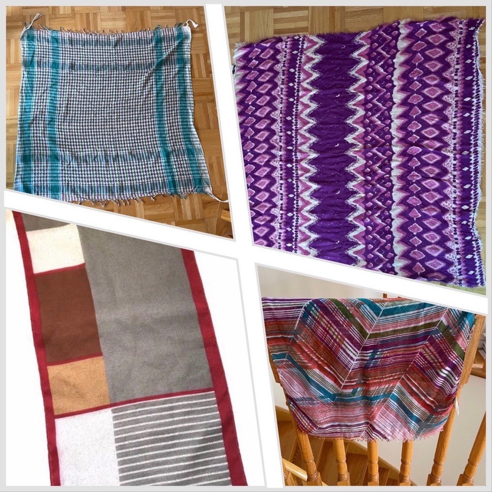 Scarf bundle x4